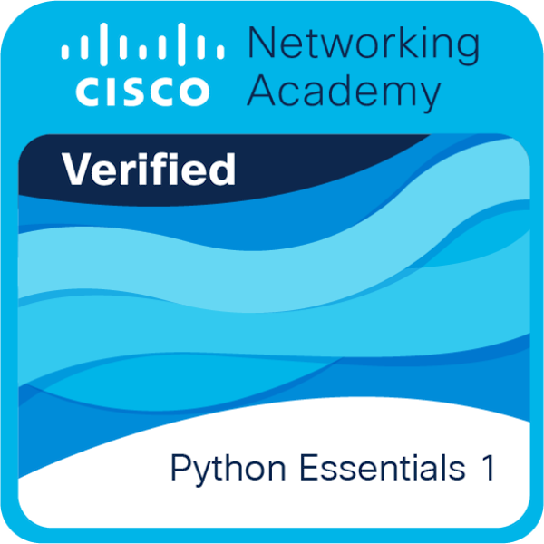 Cisco Networking Academy - Python Essentials 1