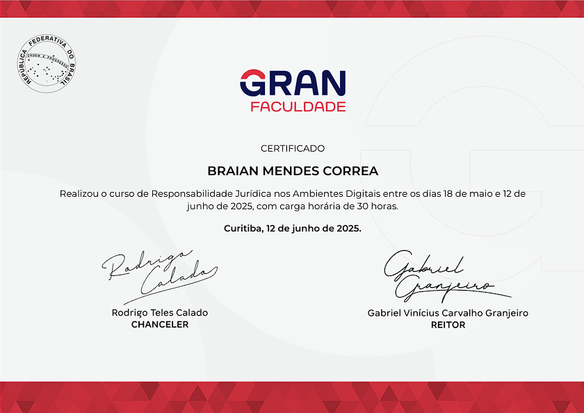 Gran - Legal Responsibility in Digital Environments